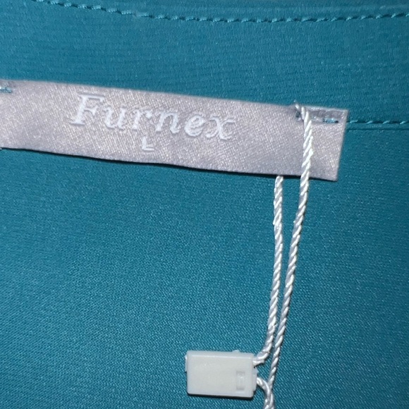 Furnex blouse Turquoise size L for women’s - Picture 5 of 7